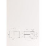 CREATE FRIDGE MINIBAR 43L Nevera Mini Bar Bajo Consumo - Imagen 8