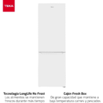 Teka RBF 3320 253L 181x54cm Frigorífico No Frost - Imagen 4