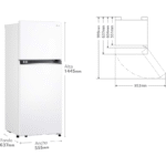 LG GTBV22PYGKD / GTF916PZPED / GTBV22SWGKD Refrigerador 2 Puertas Total No Frost y Door Cooling - Imagen 2