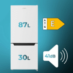 Cecotec Bolero CoolMarket Combi 117 DF E 117L Frigorífico Combi - Imagen 3