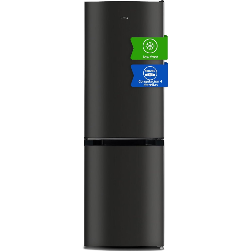 51yr-GsCgL._AC_SL1500_.png CHiQ FBM157L42 157L Frigorífico Combi Compacto Inox - Imagen 1
