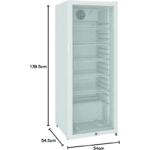 METRO Professional GSC4240 Frigorífico Vertical Puerta de Cristal - Imagen 10