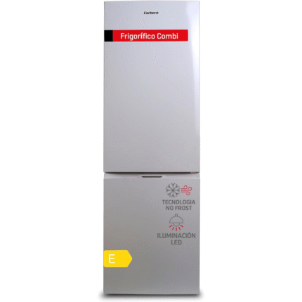Corberó Frigorífico Combi No Frost 253-292L Inox y Blanco