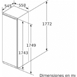 Balay 3FID737S 310L Frigorífico Integrable No Frost - Imagen 2
