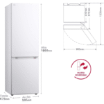 LG Frigorífico Combi 2 Puertas Door Cooling+ 2m 374-419L Serie Premium - Imagen 3