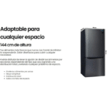 Infiniton FGC-210C14DEK 205L SmartFrost Frigorífico Combi - Imagen 4