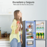 CHiQ FBM157L42 157L Frigorífico Combi Compacto Inox - Imagen 5